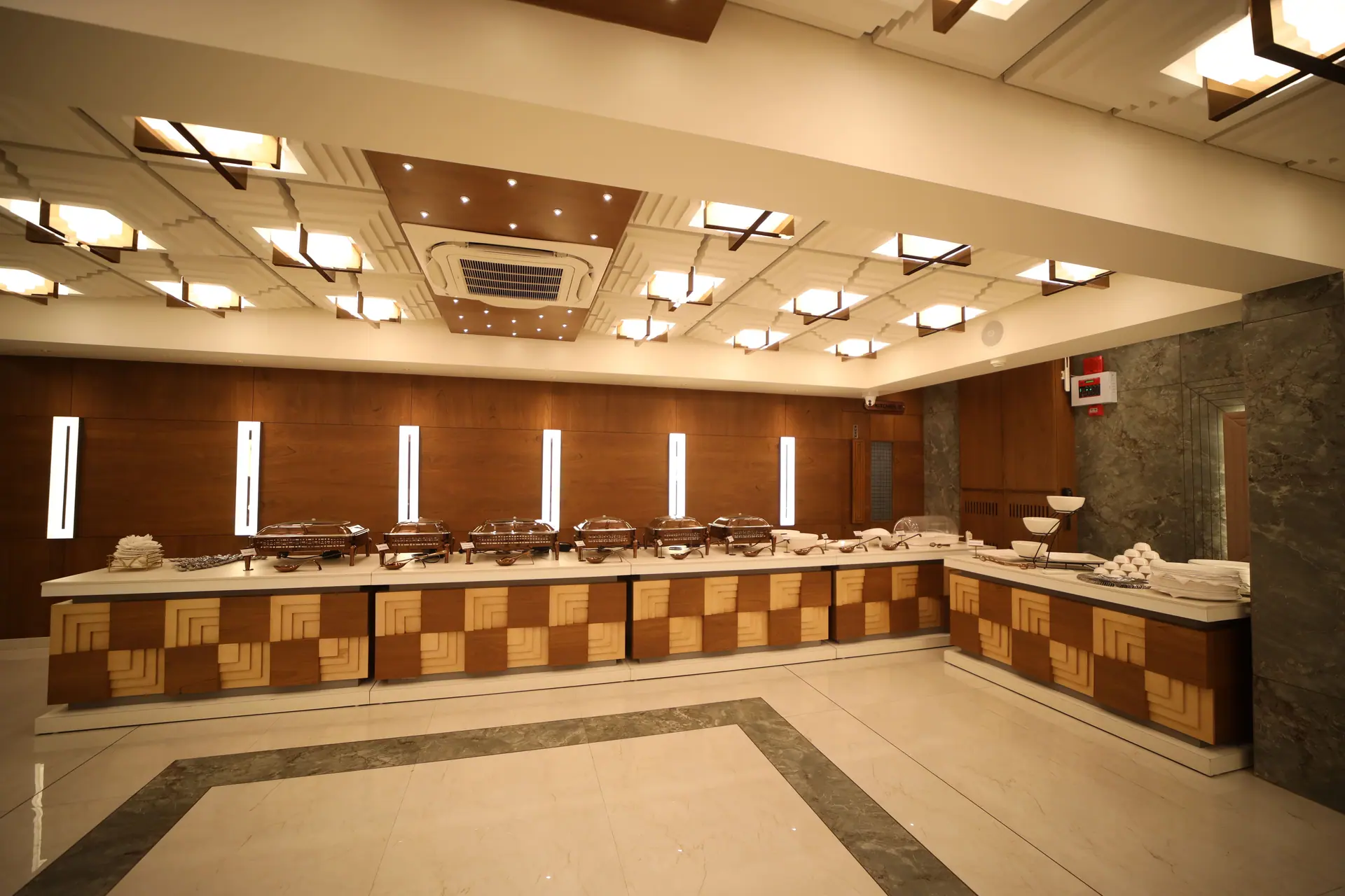 Banquet hall interior